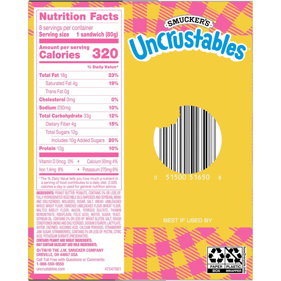 Strawberry PB&J Protein Sandwich